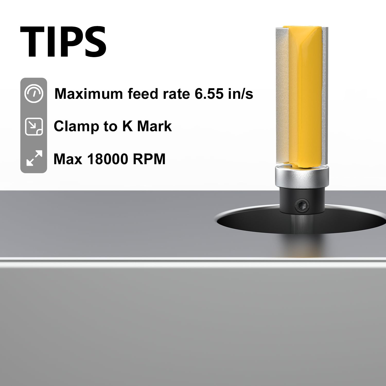 Newdeli 15pcs Router Bit Set 1/4 Inch Shank - 4pcs Top Bearing Flush Trim Router Bits and 4pcs Pattern Flush Trim Router Bits with 7Pcs Straight Cut Router Bits - Image 7