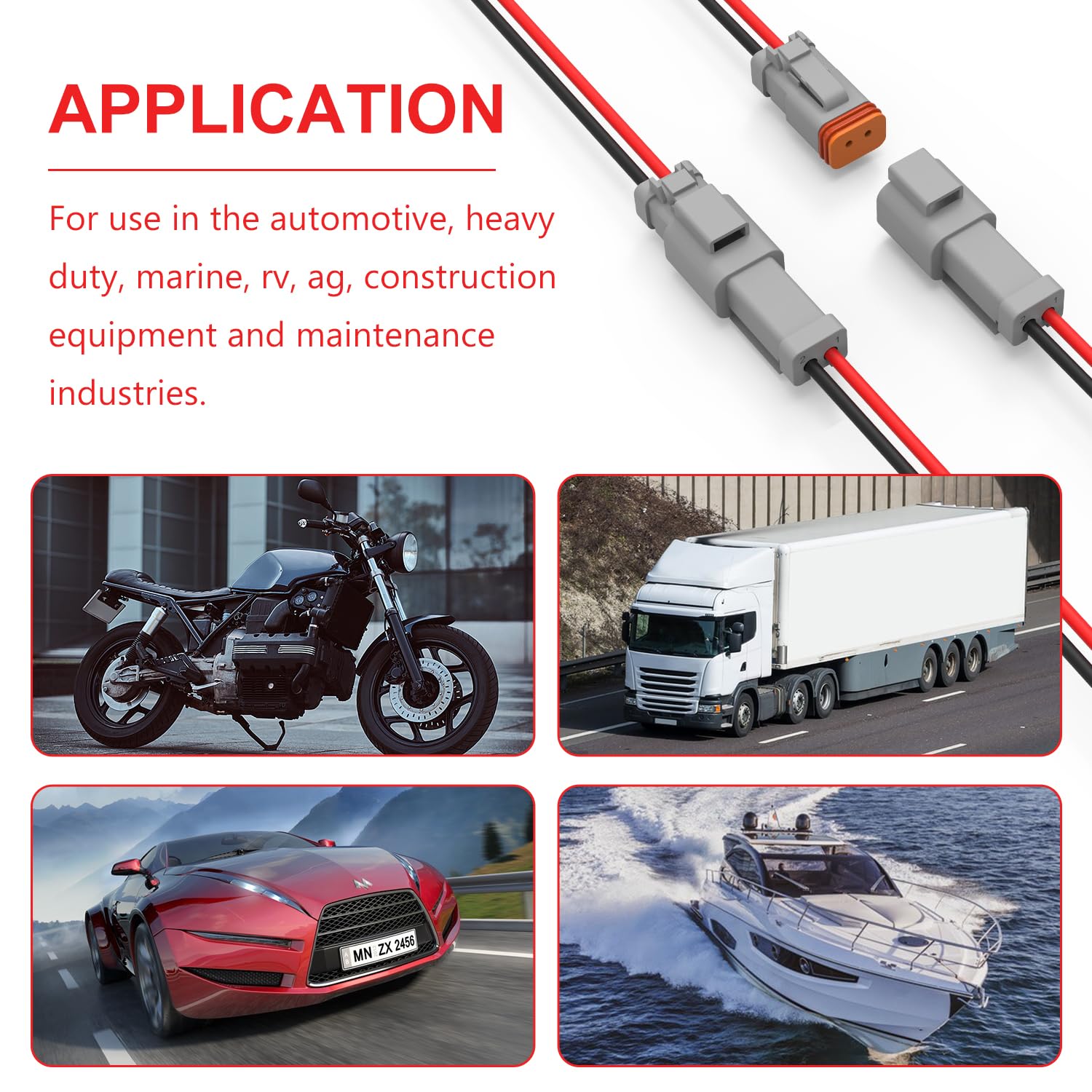 Newdeli Deutsch Crimp Tool Size 16 Deutsch Connector Tool 4 Way Indent 8 Impression Type Closed Barrel Crimper 14 16 18 AWG Solid Barrel Contact & Circular Connector Contacts Pin Crimping Tool - Image 7