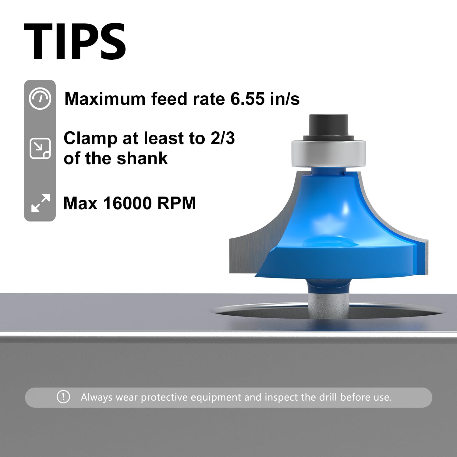 Newdeli Router Bit Set 1/4 Inch Shank 15Pcs Router Bits Tungsten Carbide Tipped Router Bit Woodworking Tool for Beginners - Image 7