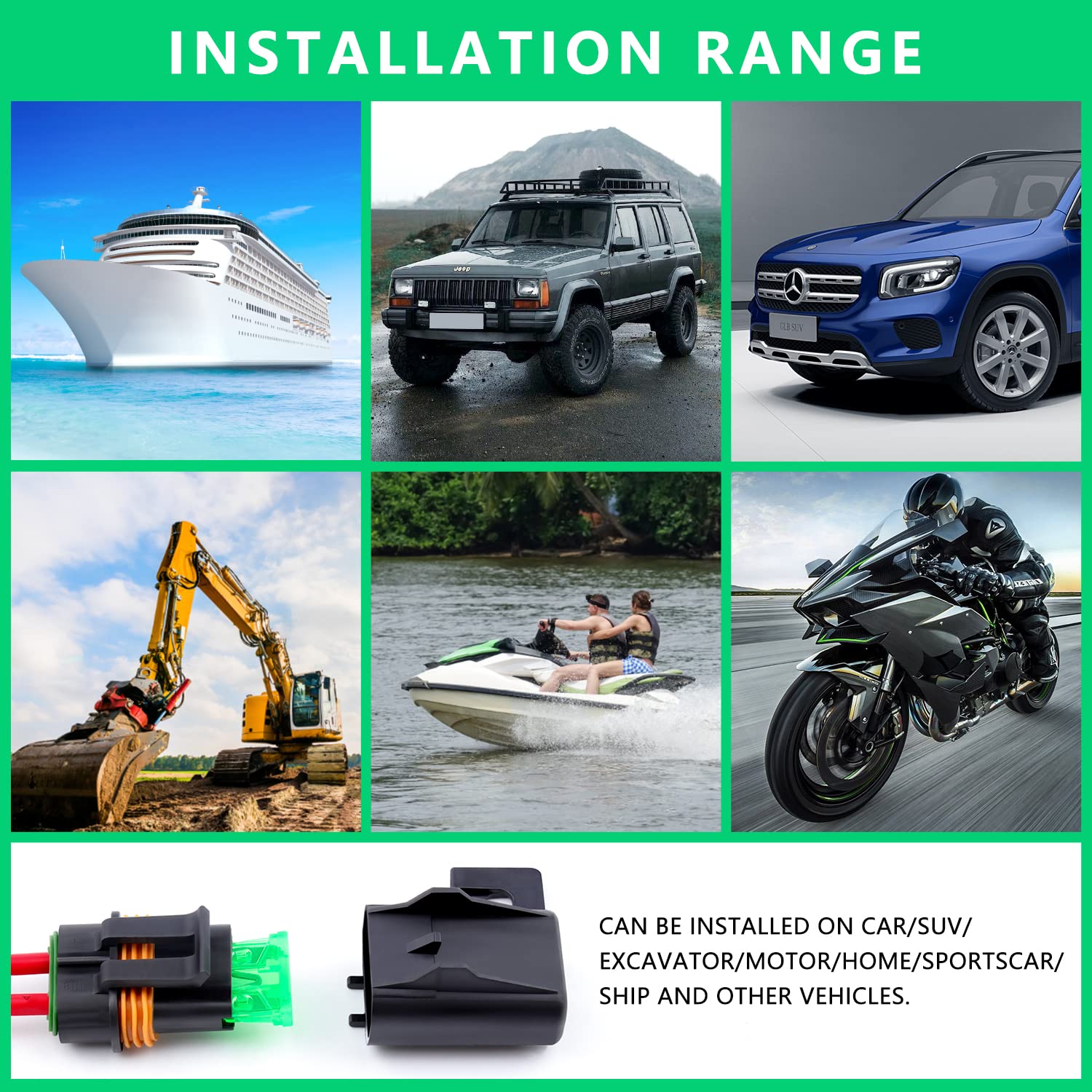 Newdeli Waterproof Inline Fuse Holder 12V with Cover 6 Pack - Automotive/Marine/Vehicle Weatherproof ATO/ATC Blade Fuse Holder 12AWG 30A Protecting Circuits and Electrical Equipment - Image 7